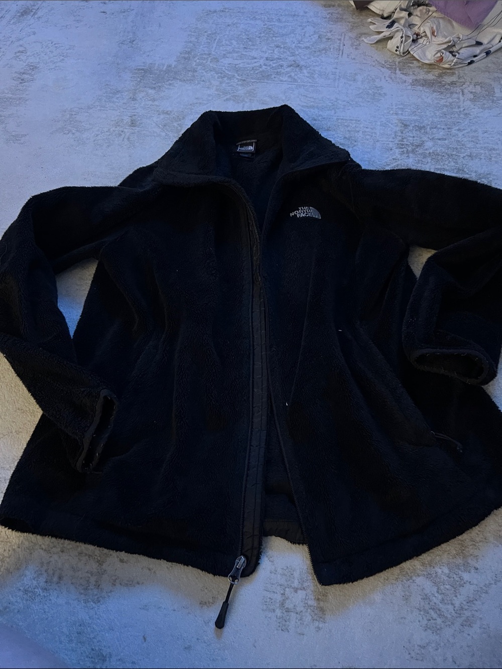 The North Face Black Teddy Fleece Jacket for Women
